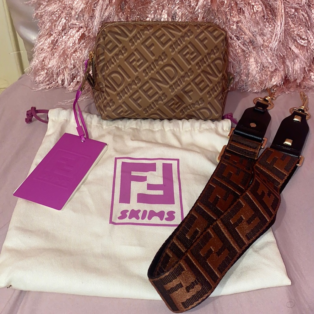 Brand new Fendi x Skims pouch/makeup bag